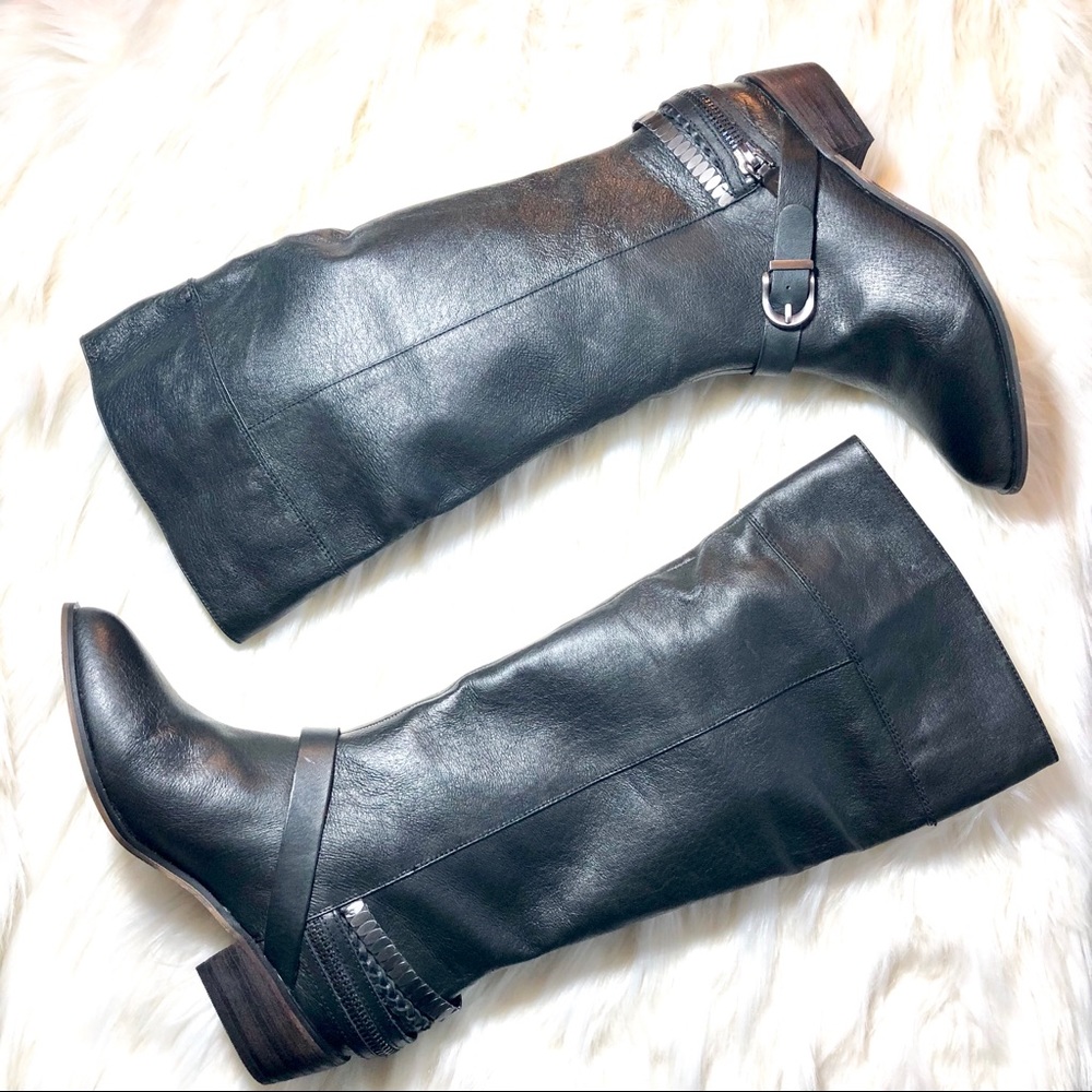 chinese laundry solar leather moto boots NIB 10